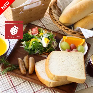 冷凍便【送料込み】玄米パン&朝食セット いちごジャム入り