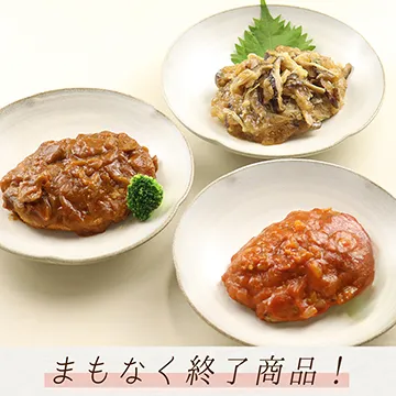 冷凍便【送料込み】3種のハンバーグセット