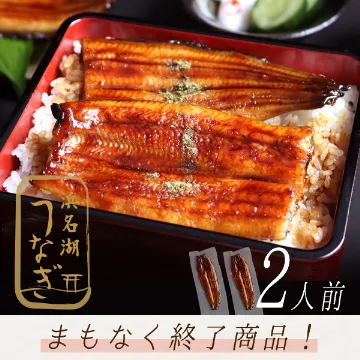 冷凍便【送料込み】浜名湖産うなぎ蒲焼２尾
