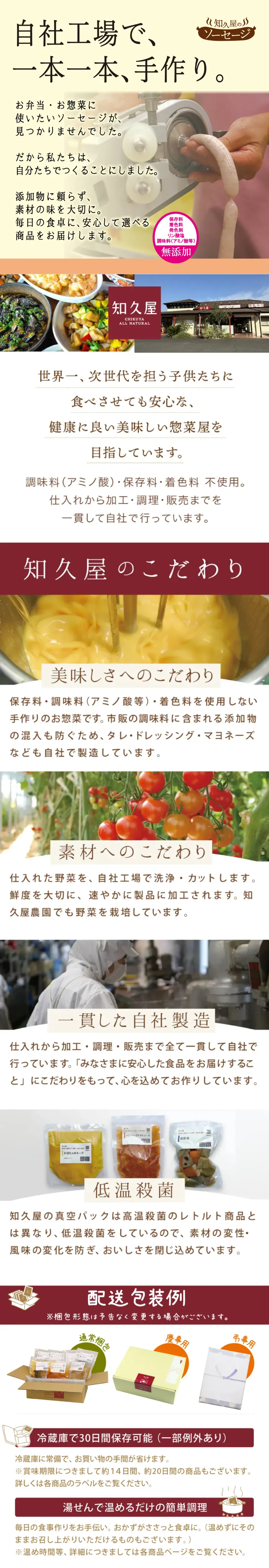 ポーク＆チキンソーセージ