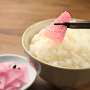 大根の梅しそ漬