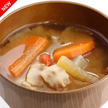 具だくさんスタミナ豚汁
