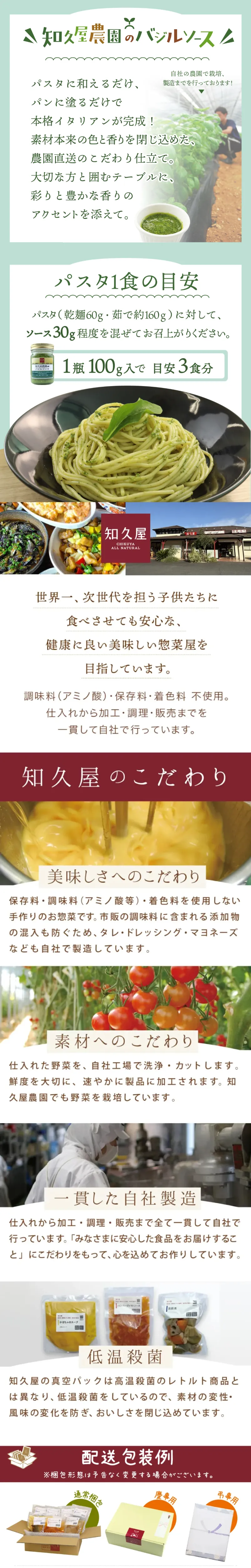 知久屋農園バジルソース(瓶)