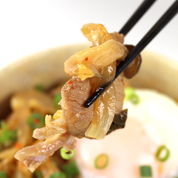 【冷凍便】たっぷり豚キムチ丼の具
