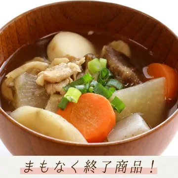 具だくさんけんちん汁