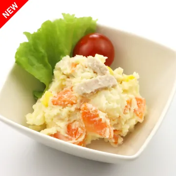 自家製マヨネーズで和えたポテトサラダ