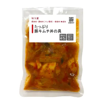 たっぷり豚キムチ丼の具