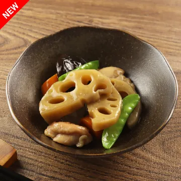蓮根と鶏肉のうま煮