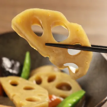 蓮根と鶏肉のうま煮