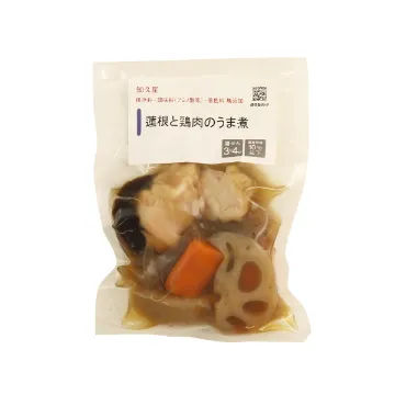蓮根と鶏肉のうま煮