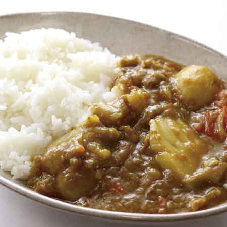 たっぷり春野菜カレー
