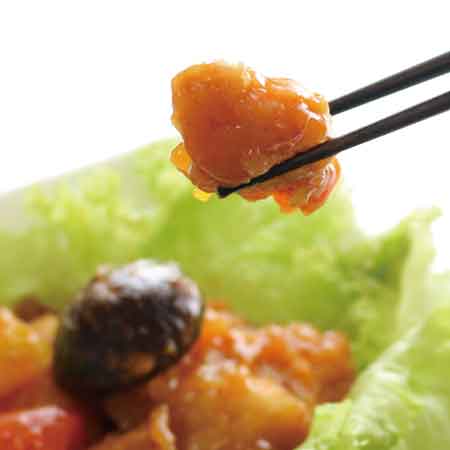 イカと野菜のチリソース