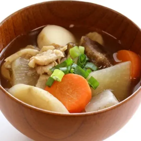 具だくさんけんちん汁 
