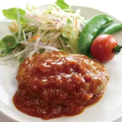 ハンバーグトマトソース