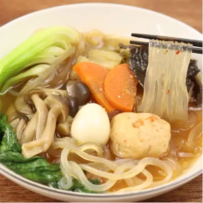 春雨のピリ辛麻辣湯